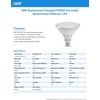 image:imageFeit Electric PAR38 LED Reflector Light 90W Eq 5CCT E26 Base5000k Daylight