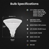 image:imageFeit Electric PAR38 LED Reflector Light 90W Eq 5CCT E26 BaseAdjustable White