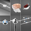 image:imageFeit Electric Permanent Outdoor Lights Smart String Lights 100FT LED Lights 24GHz WiFiEnabled Under Eaves Light Works with Alexa and Google Asst App Control Weatherproof SL10060RGBTWAGRGB  Tunable White