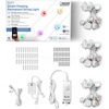 image:imageFeit Electric Permanent Outdoor Lights Smart String Lights 100FT LED Lights 24GHz WiFiEnabled Under Eaves Light Works with Alexa and Google Asst App Control Weatherproof SL10060RGBTWAGRGB Red  Green  Blue