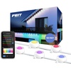 image:imageFeit Electric Permanent Outdoor Lights Smart String Lights 100FT LED Lights 24GHz WiFiEnabled Under Eaves Light Works with Alexa and Google Asst App Control Weatherproof SL10060RGBTWAGRGB  Tunable White