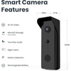image:imageFeit Electric Plugin Outdoor Security Camera 2K HD Advance Motion Detection 24GHz WiFi 30ft Night Vision 2Way Audio Micro SD Card Storage AIPowered Smart Alerts AlwaysOn Wired PowerBlack