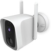image:imageFeit Electric Plugin Outdoor Security Camera 2K HD Advance Motion Detection 24GHz WiFi 30ft Night Vision 2Way Audio Micro SD Card Storage AIPowered Smart Alerts AlwaysOn Wired PowerWhite