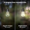 image:imageFeit Electric S14 LED Filament Light Bulbs High Output 2200K Warm White 70 Lumens String Light Replacement Bulbs 15000Hour Lifespan Clear Durable Housing S14822FILED4 4 PackWarm White