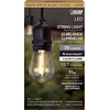 image:imageFeit Electric S14 LED Filament Light Bulbs High Output 2200K Warm White 70 Lumens String Light Replacement Bulbs 15000Hour Lifespan Clear Durable Housing S14822FILED4 4 PackWarm White