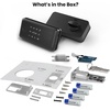 image:imageFeit Electric Smart Door Lock with Fingerprint App Control  Matte BlackMatte Black