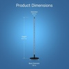 image:imageFeit Electric Smart Floor Lamp 42Inch RGBW WiFi Alexa 8W