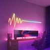 image:imageFeit Electric Smart LED Neon Flex Strip Lights 10FT Bendable RGBW Color Chasing Dimmable 24Ghz WiFi Enabled Compatible with Alexa and Google Home Asst Music Sync Remote App NF10CHASEWPAGNeon Flex Rope Light