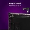 image:imageFeit Electric Smart LED Neon Flex Strip Lights 10FT Bendable RGBW Color Chasing Dimmable 24Ghz WiFi Enabled Compatible with Alexa and Google Home Asst Music Sync Remote App NF10CHASEWPAGTV Strip