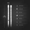 image:imageFeit Electric Smart LED Strip Light 100 Ft ColorChanging RGB  Tunable White 24GHz WiFi App amp Remote Control Alexa amp Google Home Compatible Flexible Light Strip TAPE100RGBWAG16FT