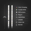 image:imageFeit Electric Smart LED Strip Light 100 Ft ColorChanging RGB  Tunable White 24GHz WiFi App amp Remote Control Alexa amp Google Home Compatible Flexible Light Strip TAPE100RGBWAG100FT