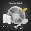 image:imageFeit Electric Smart LED Strip Light 100 Ft ColorChanging RGB  Tunable White 24GHz WiFi App amp Remote Control Alexa amp Google Home Compatible Flexible Light Strip TAPE100RGBWAG16FT