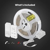 image:imageFeit Electric Smart LED Strip Light 100 Ft ColorChanging RGB  Tunable White 24GHz WiFi App amp Remote Control Alexa amp Google Home Compatible Flexible Light Strip TAPE100RGBWAG10FT