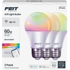 image:imageFeit Electric Smart Light Bulbs A19 RGBW Color Changing  60W Eq  3 PackRgbw  60w