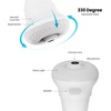 image:imageFeit Electric Smart Rotating Light Bulb with Wireless Camera Motion Sensor Night Vision and 2Way Speaker 40W Equivalent E26 Base 5000K Daylight 15000Hour Lifetime A450850CAMWIFILED