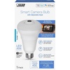 image:imageFeit Electric Smart Rotating Light Bulb with Wireless Camera Motion Sensor Night Vision and 2Way Speaker 40W Equivalent E26 Base 5000K Daylight 15000Hour Lifetime A450850CAMWIFILED