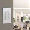 image:imageFeit Electric Smart WiFi Dimmer Switch with Remote SinglePole and 3Way Voice Control with Alexa amp Google Asst Wireless WallMount Remote App Control Neutral Wire RequiredWhite
