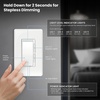 image:imageFeit Electric Smart WiFi Dimmer Switch with Remote SinglePole and 3Way Voice Control with Alexa amp Google Asst Wireless WallMount Remote App Control Neutral Wire RequiredWhite