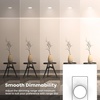 image:imageFeit Electric Smart WiFi Dimmer Switch with Remote SinglePole and 3Way Voice Control with Alexa amp Google Asst Wireless WallMount Remote App Control Neutral Wire RequiredWhite