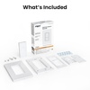image:imageFeit Electric Smart WiFi Dimmer Switch with Remote SinglePole and 3Way Voice Control with Alexa amp Google Asst Wireless WallMount Remote App Control Neutral Wire RequiredWhite