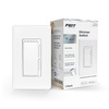 image:imageFeit Electric Smart WiFi Dimmer Switch with Remote SinglePole and 3Way Voice Control with Alexa amp Google Asst Wireless WallMount Remote App Control Neutral Wire RequiredWhite