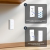 image:imageFeit Electric Smart WiFi Dimmer Switch with Remote SinglePole and 3Way Voice Control with Alexa amp Google Asst Wireless WallMount Remote App Control Neutral Wire RequiredWhite