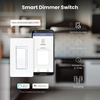 image:imageFeit Electric Smart WiFi Dimmer Switch with Remote SinglePole and 3Way Voice Control with Alexa amp Google Asst Wireless WallMount Remote App Control Neutral Wire RequiredWhite