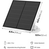 image:imageFeit Electric Solar Panel Charger for Outdoor Security Camera 5V 3WNo Size