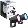 image:imageFeit 3026437 Black Plug in amp Remote 6W LED Pathway Light  4 per PackSpotlights