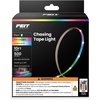 image:imageFeit Electric 100ft Chasing amp Tunable White LED Tape Light Dimmable RGB Colors Cuttable for Custom Fit Slim 04Inch Width IndoorOutdoor Plugin Light Strip Remote Controlled TAPE1200CHASERGB  Tunable White