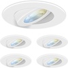 image:imageFeit Electric 4in LED Canless Recessed Downlights 5CCT 50W Eq 4 Pack4 Count Pack of 1