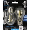image:imageFeit Electric A15 LED Light Filament Bulb 40W Eq Soft White 12 Pack5000k Daylight