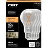image:imageFeit Electric A19 Enhance LED Light Bulb 40W EQ Bright White 4 Pack3000k Bright White