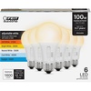 image:imageFeit Electric A19 LED Light Bulb 60W EQ 5CCT Dimmable 10PackWhite  Dimmable
