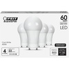 image:imageFeit Electric A19 LED Light Bulbs 60W Eq Cool White 4Pack4000k Cool White