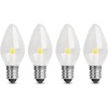 image:imageFeit Electric BP7C7827LED4 06W 7W Equivalent 30 Lumen Candelabra Base Four LED C7 Night Light Bulb 21 H x 09 D 2700K Soft White 4 Piece5000k Daylight