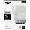 image:imageFeit Electric LED Light Bulbs  A19 75W Equivalent 80 CRI  2700K 12 Pack3500k Neutral White