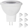 image:imageFeit Electric LED MR11 Halogen Bulb 25W Equivalent GU4 BiPin Base NonDimmable 245 Lumens 3000K Warm White Track Light Bulbs for Landscaping 22Year Lifetime BPLVMR11830CA6 6 Pack