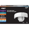 image:imageFeit Electric LED Motion Sensor Flood Light 5000 Lumens TripleHead Security Light 5CCT 2700K6500K Dusk to Dawn Outdoor Light Adjustable Brightness Weatherproof Wall Mount S105TFL5CCTMMWHMotion White 5CCT