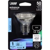 image:imageFeit Electric MR16 LED Flood Light Bulb 50W Equivalent GU10 Base Dimmable Daylight 5000K 90 CRI Enhance LED 120V IndoorOutdoor 25000Hour Lifetime BPMR16GU10500950CA