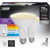 image:imageFeit Electric PAR30 LED Reflector Light Bulb 75W Eq 5CCT 6Way 2 PackAdjustable White