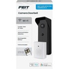 image:imageFeit Electric Plugin Outdoor Security Camera 2K HD Advance Motion Detection 24GHz WiFi 30ft Night Vision 2Way Audio Micro SD Card Storage AIPowered Smart Alerts AlwaysOn Wired PowerBlack
