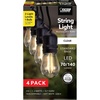 image:imageFeit Electric S14 LED Filament Light Bulbs High Output 2200K Warm White 70 Lumens String Light Replacement Bulbs 15000Hour Lifespan Clear Durable Housing S14822FILED4 4 PackSoft White