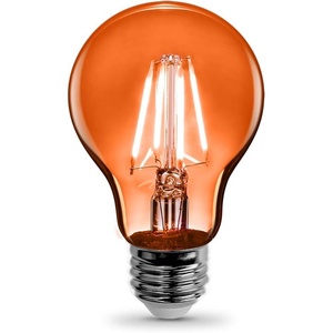 image:imageFeit Electric A19TGLED6 25W Equivalent Dimmable Clear Glass Filament Colored LED Light Bulbs Green 6Pack 24 D x 4 HOrange