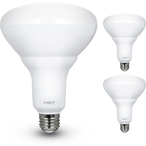 image:imageFeit Electric BR40 LED Light Bulbs 65W Eq Dimmable Soft White 6 Pack2700k Soft White
