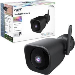 image:imageFeit Electric CAMWMWiFi 1080p HD Outdoor WiFi Smart Home Security Camera with Night VisionBlack