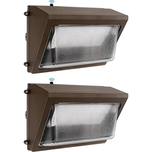 image:imageFeit Electric Commercial LED Wall Pack Security Light 4000 Lumens DusktoDawn Photocell Sensor ShatterResistant Lens Hardwired Outdoor Flood Light 50000Hour Lifetime S88CWPK840BZ2 Count Pack of 1