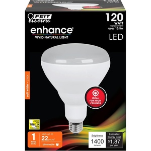 image:imageFeit Electric LED Enhance BR40 Bulb 120W Eq Soft White2700k Soft White