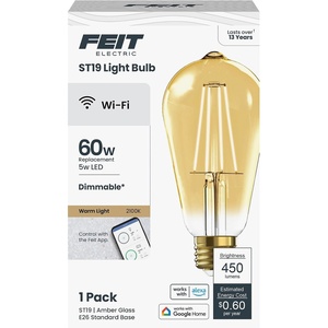 image:imageFeit Electric MR16 LED Smart LED Light Bulb 50W Eq RGB Color Changing2100k Amber