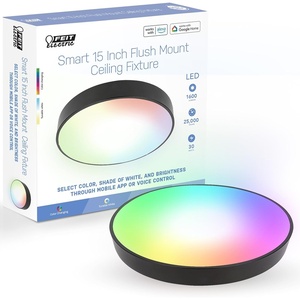 image:imageFeit Electric Smart Ceiling Light Fixture LED 30W 1600 Lumens RGBW